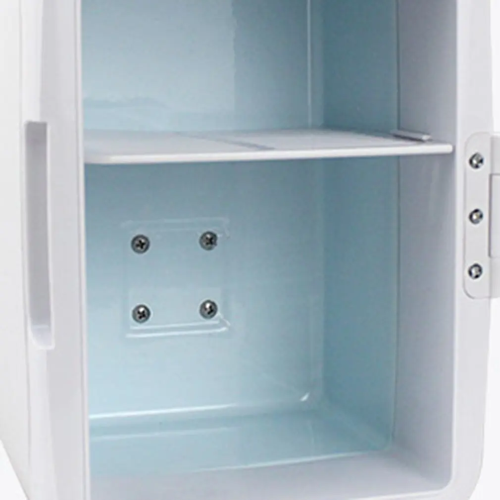 12V 4L Portable Home Car Refrigerator Low Noise Car Mini Refrigerators Freezer Cooling Heating Box Fridge