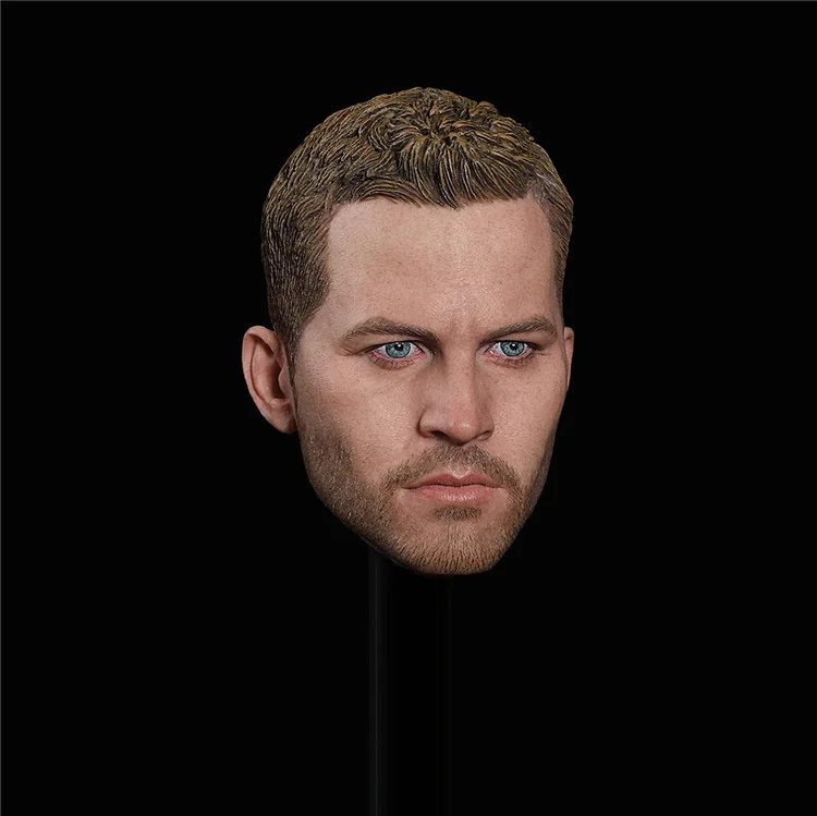 

GACTOYS GC028 1:6 Paul Walker Male Head Sculpt Carving 1/6 Scale male head For 12 inches Body Figures toys acc