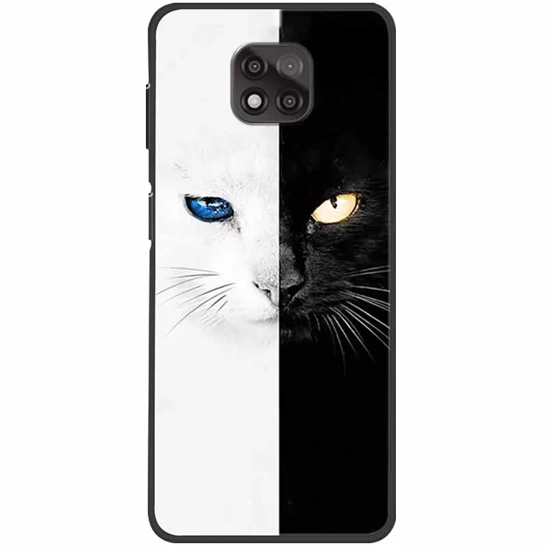 Butterfly Silicone Soft Phone Cover and Protector for Moto G Power and Play