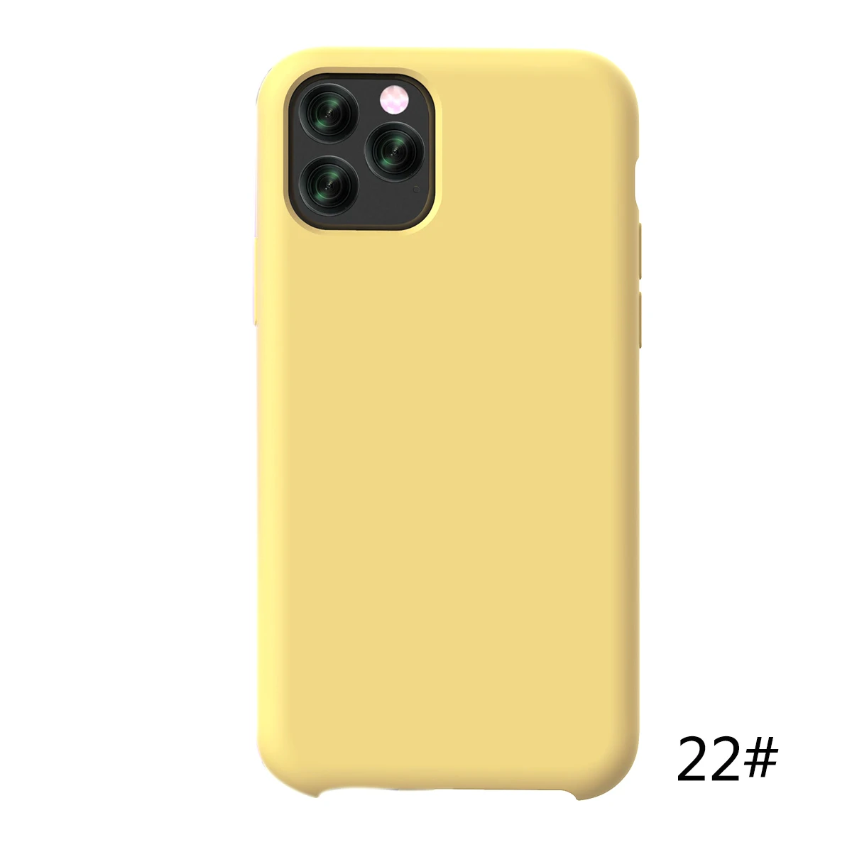 Роскошный официальный силиконовый чехол для iPhone 11 Por Max чехол для Apple для iPhone 11 Por защитный чехол - Цвет: 22