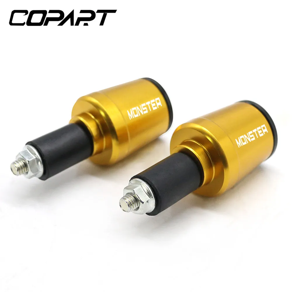 Для поездок на мотоцикле DUCATI MONSTER 400 620 695 696 795 796 797 82 M400 M600 750 900 мотоцикл 7/" 22 мм ручки рукоятка Кепки конец Вилки