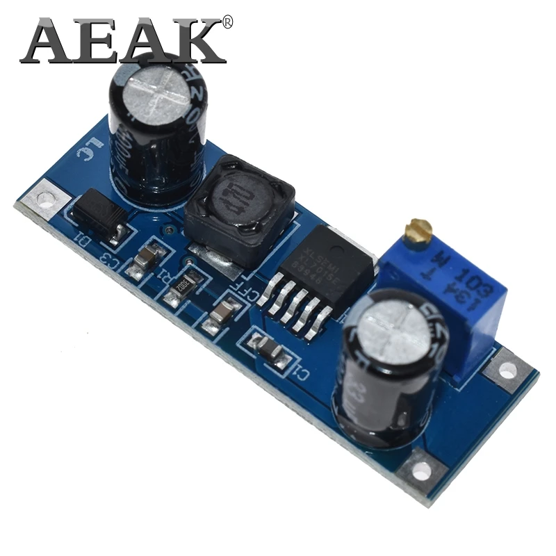 AEAK XL7015 5в 80в DC 0.8A преобразователь постоянного тока понижающий модуль широкий вход