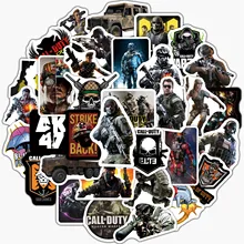 

10/30/50PCS Cool Game Call of Duty Stickers Travel Luggage Guitar Fridge Laptop DIY Graffiti Funny Sticker Kid Toys Wholesale