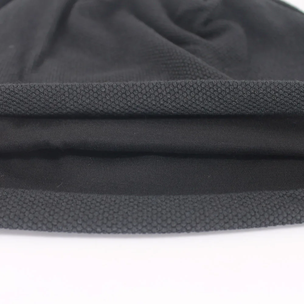 Neue Mode Hut für Männer und Frauen Herbst gestrickt einfarbige Schädel Mützen Frühling lässig weichen Turban Winter Gorras Unisex Hut – Detail 2