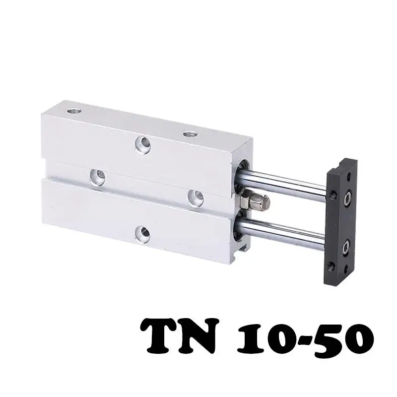 

TN10*50 Two-axis double bar cylinder cylinder Aluminum Alloy Double Action Pneumatic