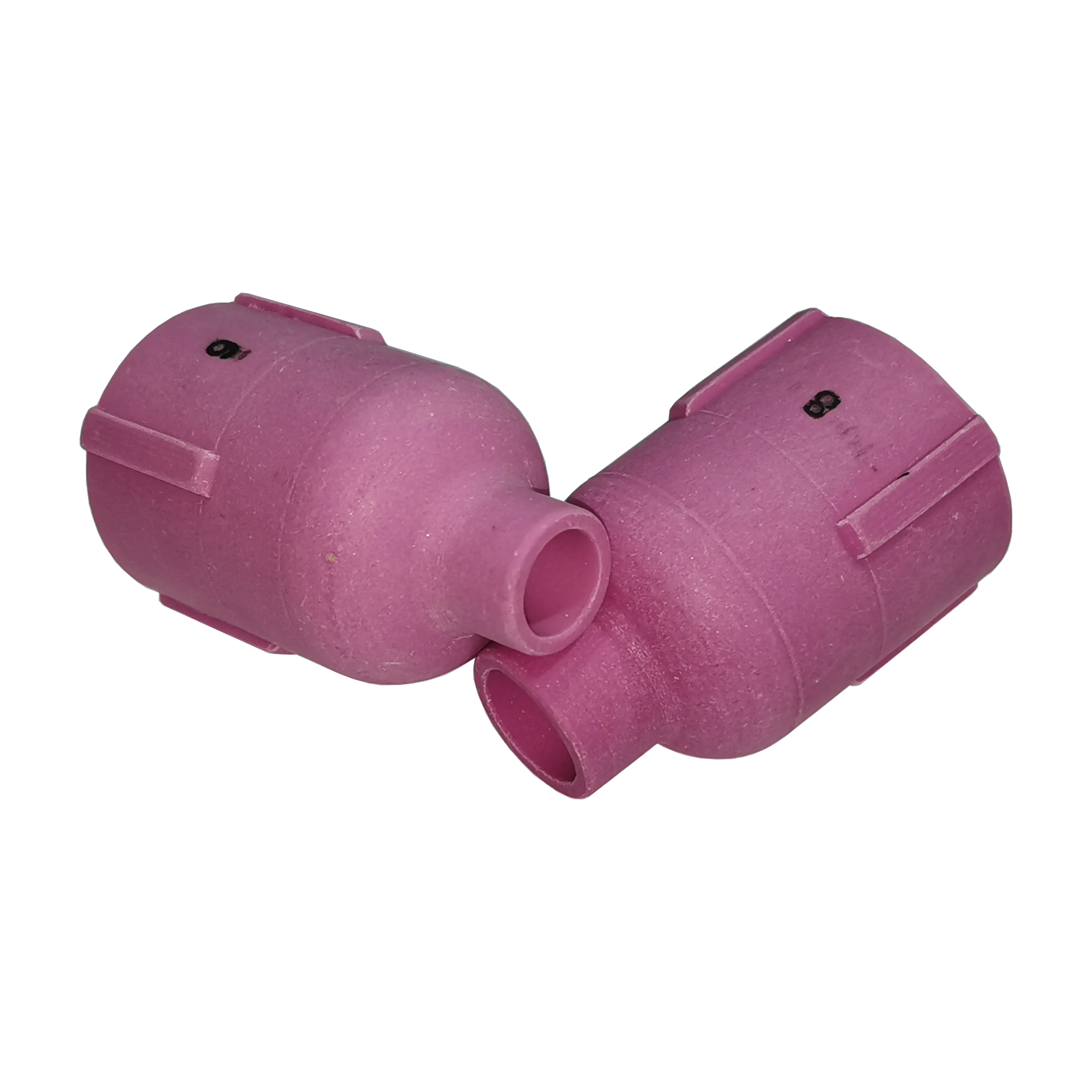 2PCS Tig Welding Ceramic Cup 57N 74 8# 57N75 6# Alumina Nozzle