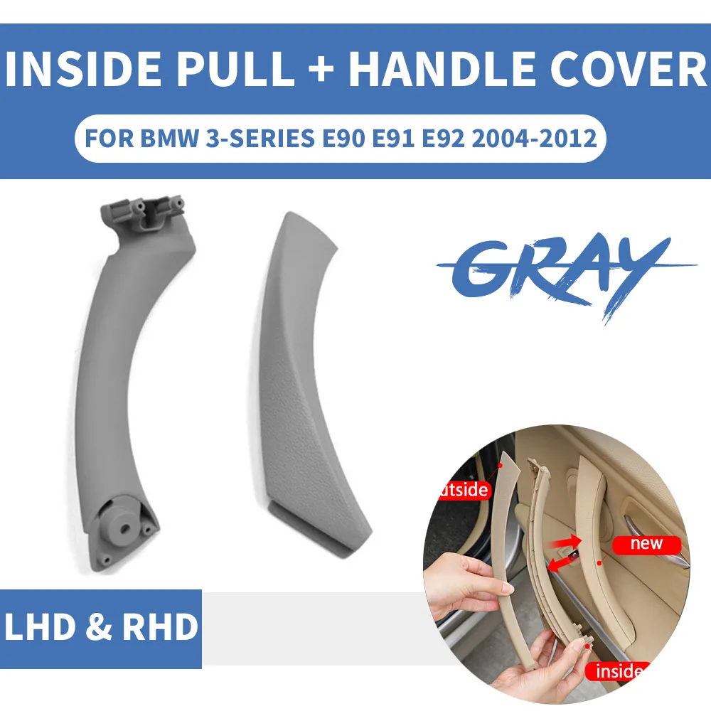 E90 Gray Door Handle 2PCS