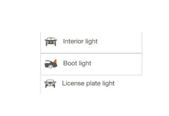 Внутренние светодиодные автомобильные фонари для Fiat scudo box estate 220 купольные лампы для автомобилей номерного знака свет 6 шт - Испускаемый цвет: scudo 220 estate