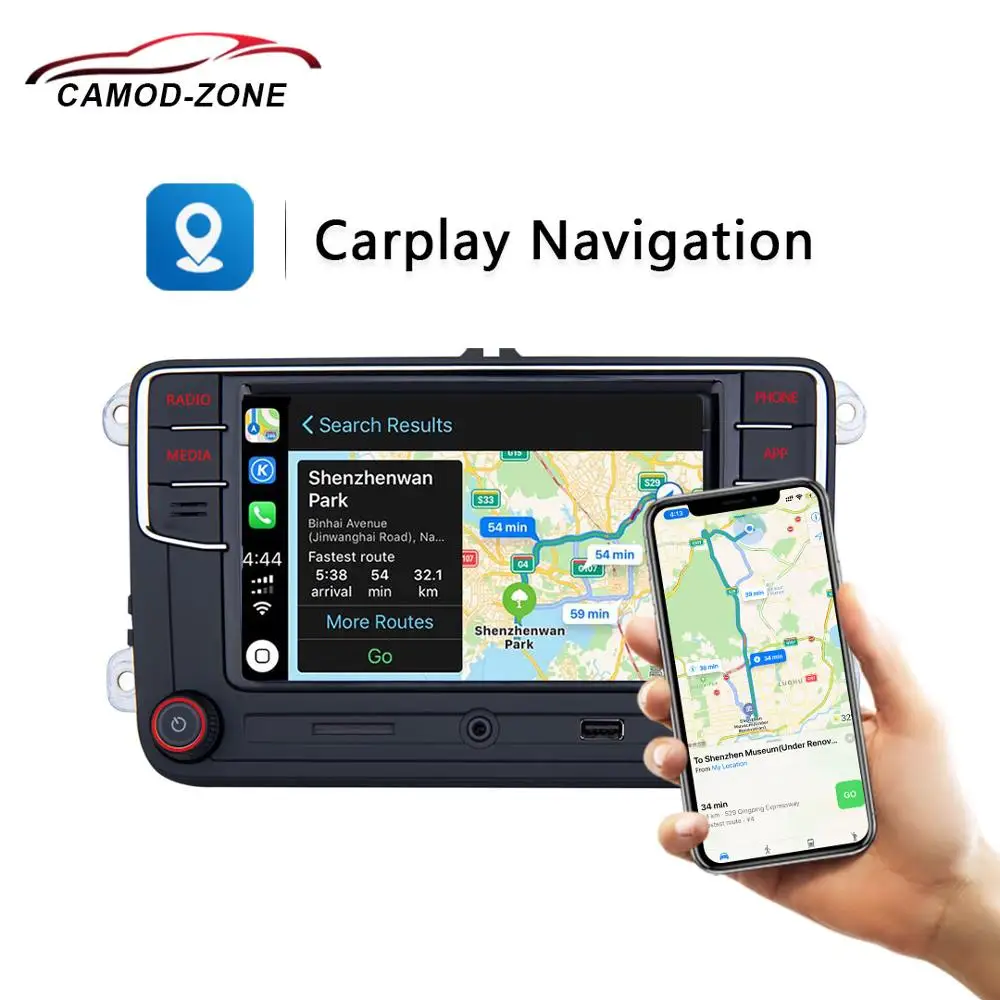 Android Auto NONAME RCD330 PLUS RCD330G Carplay R340G MIB Car Radio 6RF 035 187E For VW Golf 5 6 Jetta MK6 CC Tiguan Passat Polo