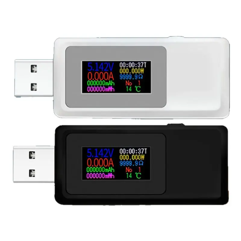 USB детектор вольтметр амперметр тестер напряжения измеритель тока C90A|Измерители