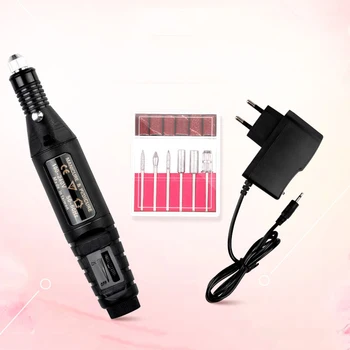

Nail File Art Electric Drill File Acrylic Manicure Drill Head Bit Pedicure Portable Machine Kit Drop Shipping 8PCS/SET Nail Tool