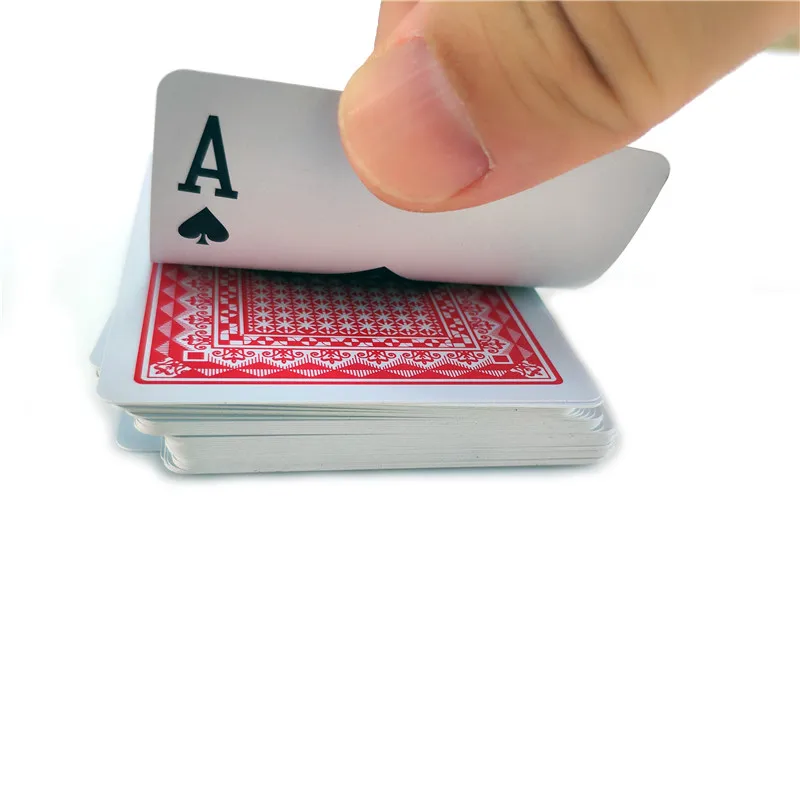 10 цветов ПВХ игральные карты водоотталкивающие игральные карты пластиковые покерные карты стол для покера белого золота карты покера подарочные карты