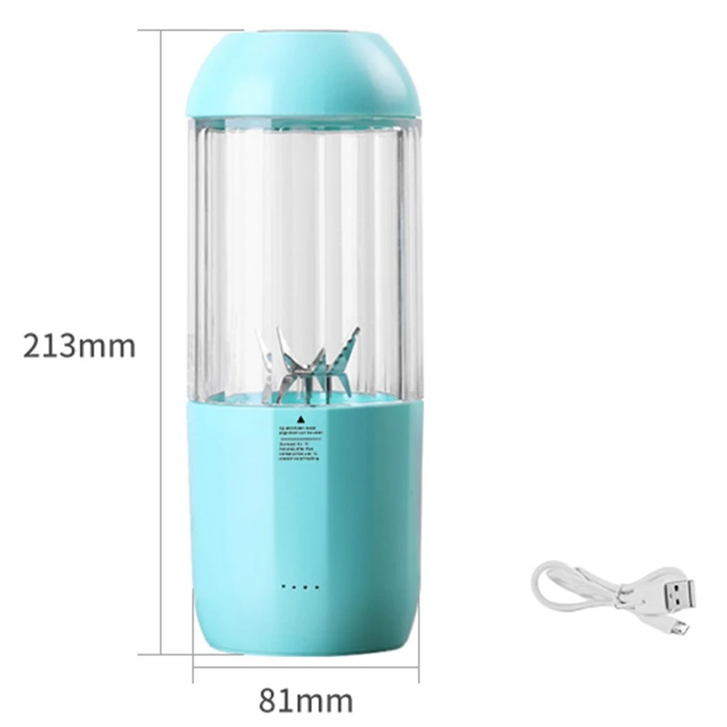 

New Hot Portable USB Personal Mini Mixer Anytime, Anywhere, Rechargeable Rocking and Smoothie Manufacturing, Stronger and Faster