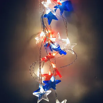 

Led Five-Pointed Star String Lighting Courtyard Garden Room Decorative Lights