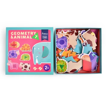 

hot sale Wooden Puzzle Game Baby Jigsaw Puzzle Children Cognitive Interaction Educational Toys Kids Education for Boys Girls