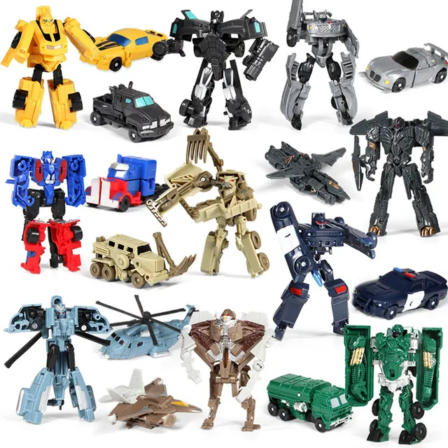 Mini Warrior Transformation Deformation Toy Action Figure Robot Car Model Children Toys 1