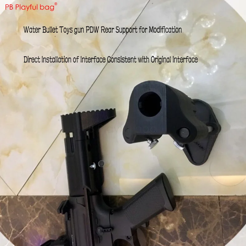Outdoor sports DIY toy water bullet gun M4A1 Jinming 8 XM316 modified hk416C special PDW rear support KD10