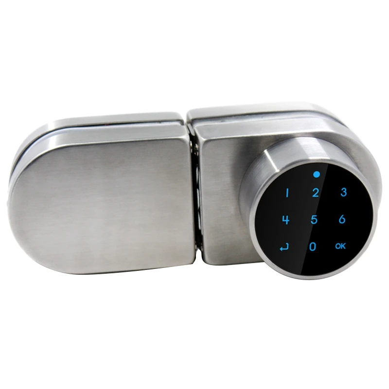 

Password Smart Door Lock, Sliding Glass Door Lock for Office Glass, Keyless Digital Electronic Lock, Code RFID Card