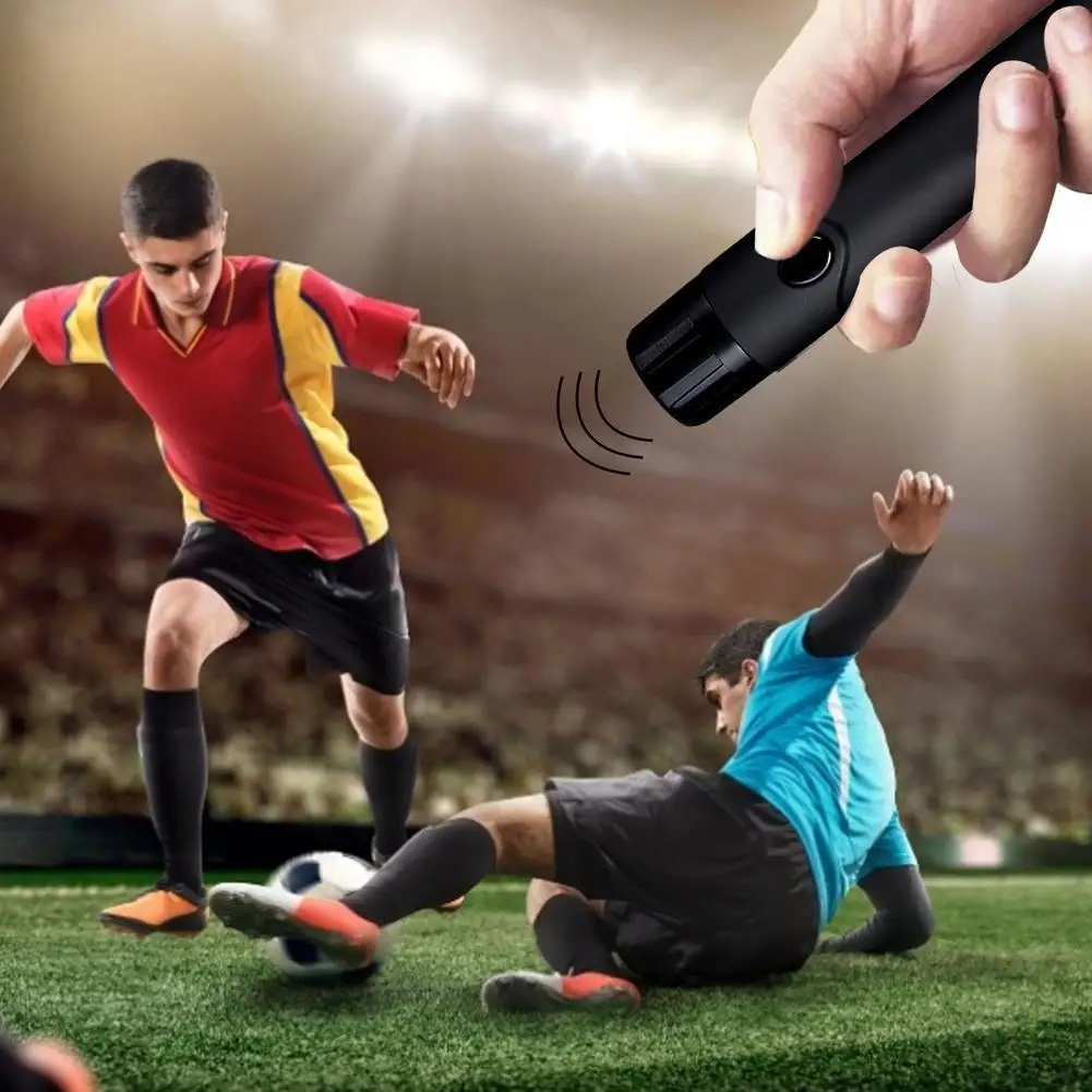 Tones Electronic Whistle For Football PingPong Ball Badminton Tennis Sport 2-in-1 Electronic Flashlight Whistle Emergency Whist
