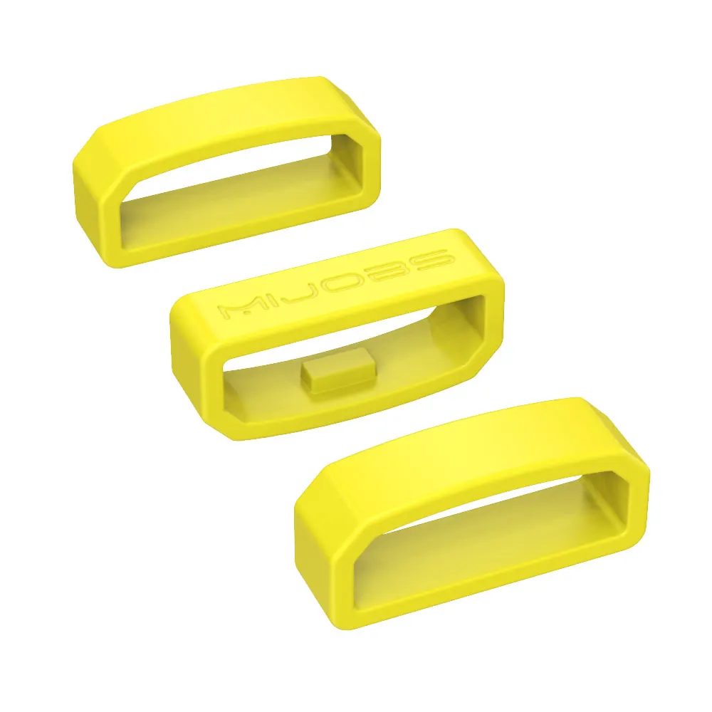 Premium Rubber Strap Keeper - Secure Retainer for Fitness Bands and Smartwatches