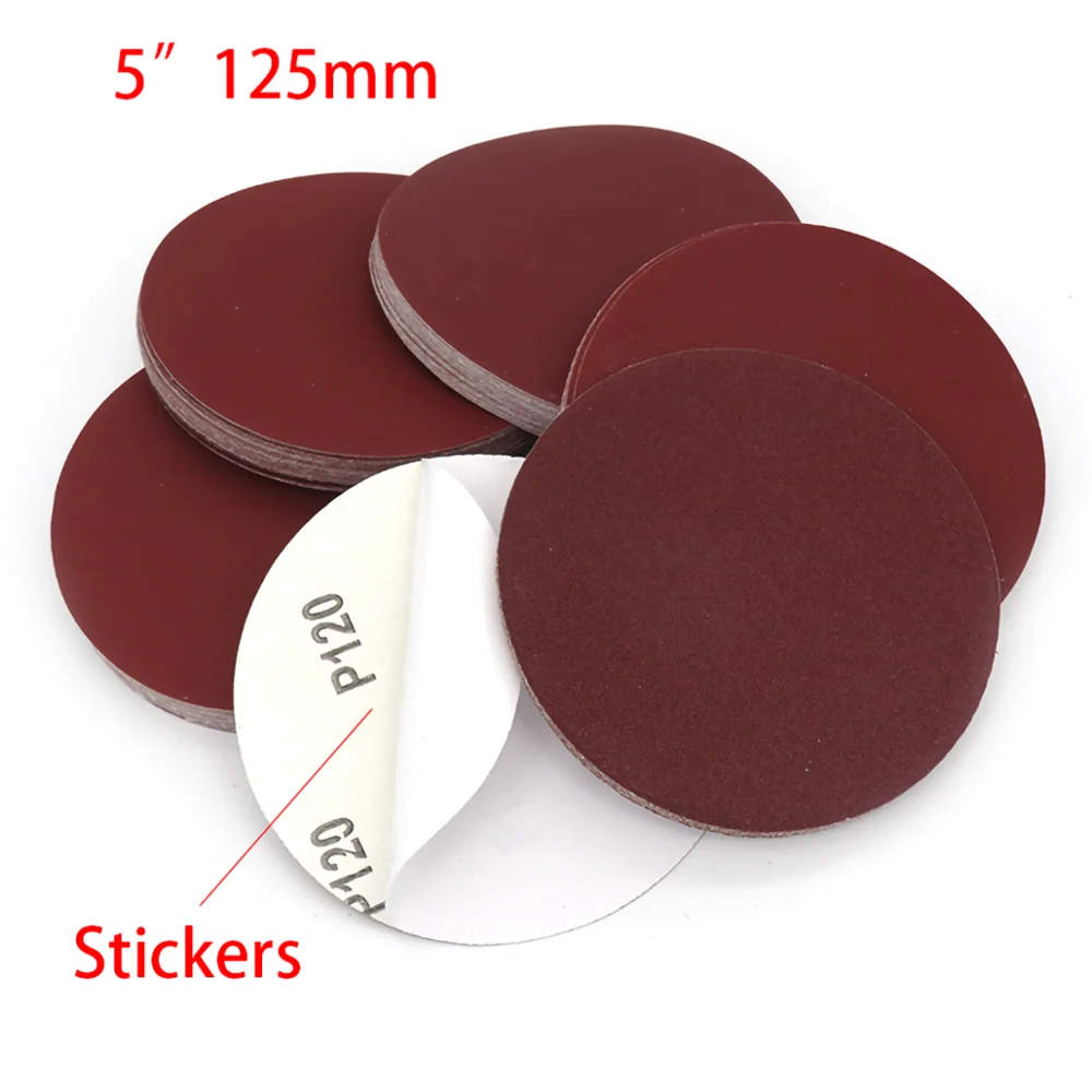 Self Adhesive Sanding Discs 150mm 10pk 80 Grit DIY Power Tool Accessories 