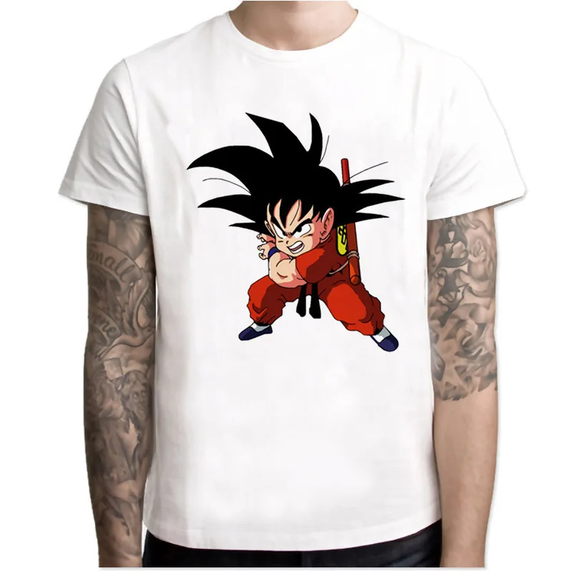 Новейшая модель; футболка «Драконий жемчуг» супер сайян Dragon Ball Z игрушечные фигурки из игры Dragon Ball Dbz(“сын футболка «Goku» чехол Capsule corp футболка vegeta Для мужчин футболки для мальчиков - Цвет: 11