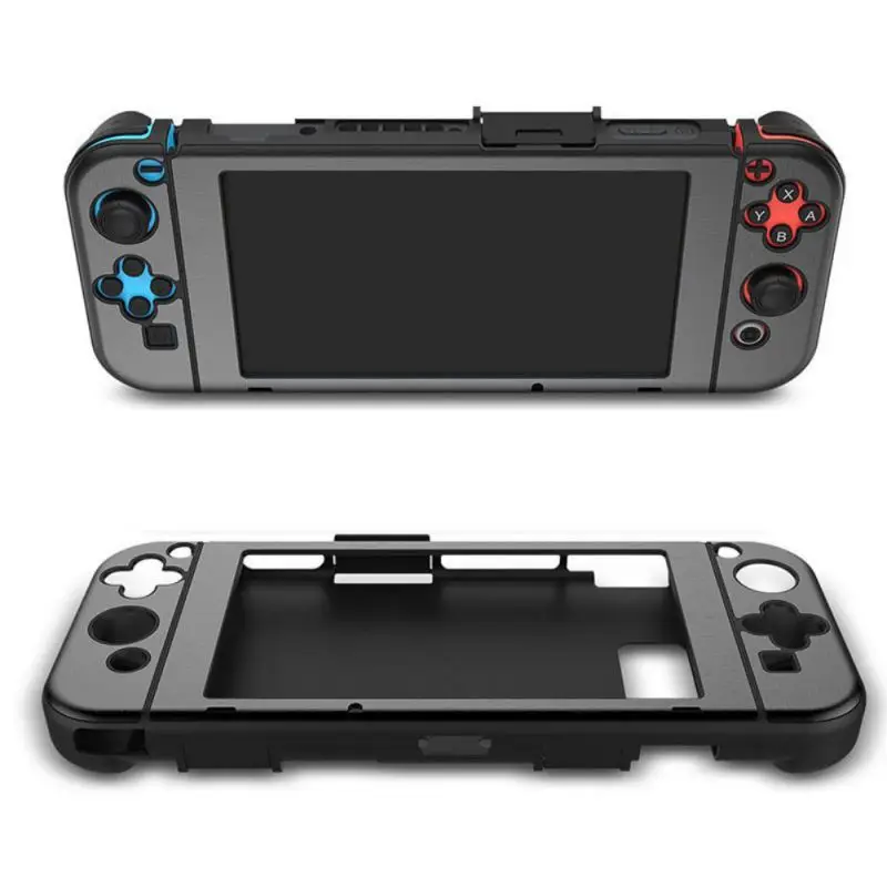 

Professional Games Accessories FOR Switch Host Handle Metal Protective Shell Left And Right Handle Host Aluminum Case Cover