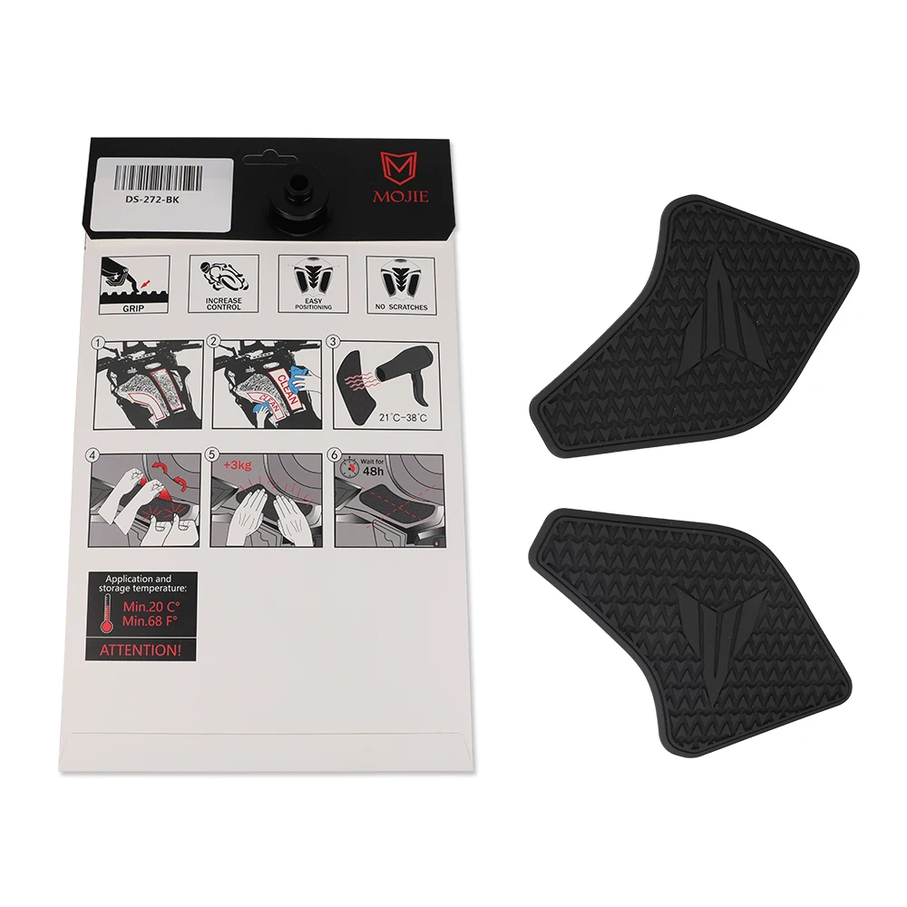 For YAMAHA MT07 MT-07 mt07 2021 Motorcycle SIDE TANK PADS Tankpad anti-slip tank Pad sticker protection stickers Traction Pad