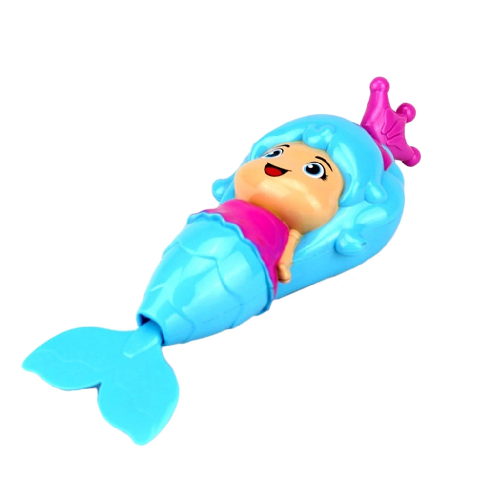 Детская ванна для купания, Веселая Детская игрушка для купания, Русалочка, заводная плавающая водная игрушка для детей, детские интерактивные Веселые водные игрушки, подарок#30