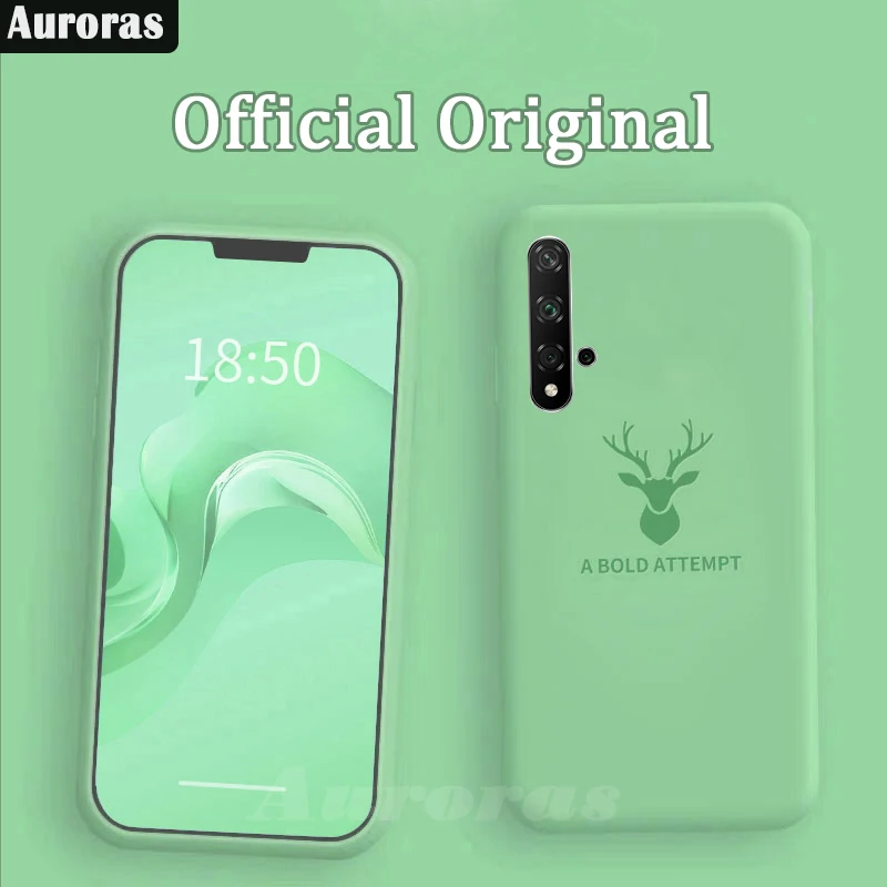 Auroras чехол для телефона huawei nova 5T официальный оригинальный полный защитный мягкий