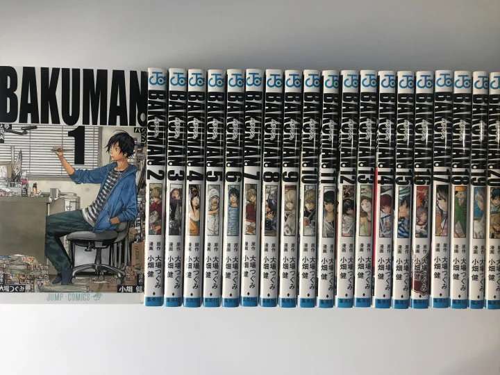 Полный комплект из 20 книг bakumanバjapanese Book Manga книга манги с молодежным вдохновением
