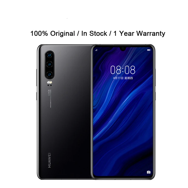 Global Version HuaWei P30 ELE-L29 Cell Phone 6.1 2310X1080 6GB RAM 128GB  ROM 40.0MP NFC IP53 OTA Kirin 980 Android 9.1 Dual Sim - AliExpress