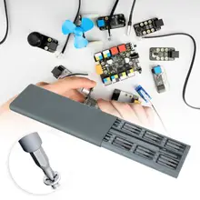 48 в 1 комплект прецизионная многоцелевая отвертка набор сотовых телефонов разборка часы очки инструмент для ремонта часов набор аксессуаров