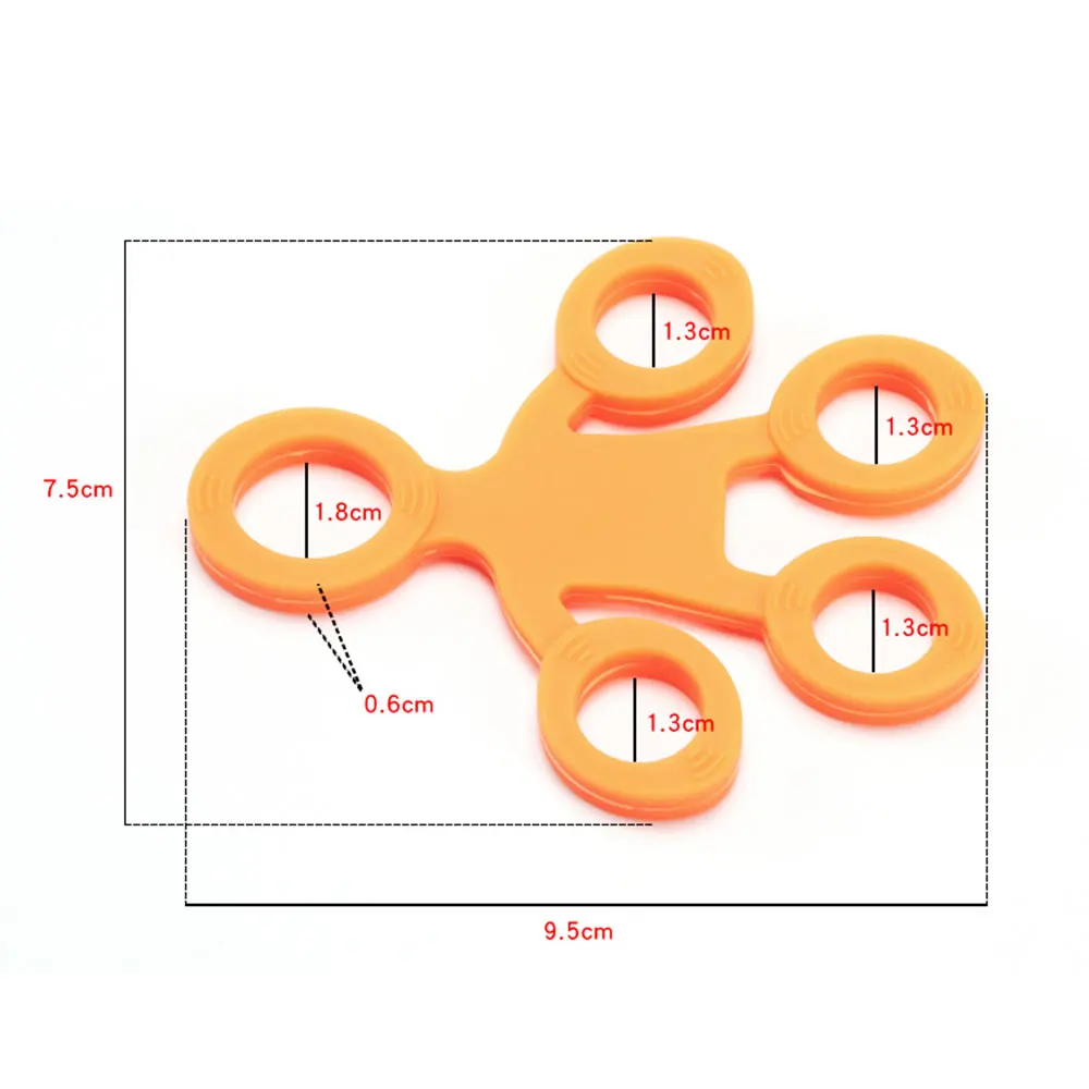 Environmental Multicolor Multi Specification Wall Pulley Training Equipment Finger Trainer Finger Resistance Bands