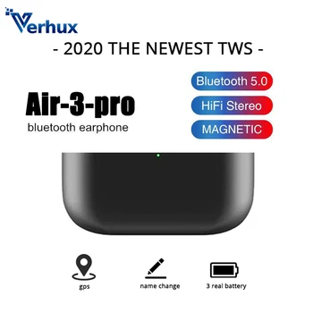 

Air pro 3 gps rename Hifi 1:1 Clone airpodding Bluetooth Wireless earphones Sport earbuds for android ios phone PK i9 i12 i14