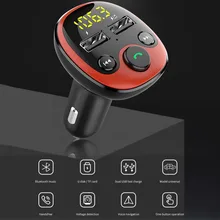 Профессиональный fm-передатчик модулятор Bluetooth Handsfree автомобильный комплект MP3 аудио плеер с быстрым 3.1A двойной USB Автомобильное зарядное устройство