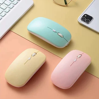 

Wireless Mouse Bluetooth Mouse Silent Rechargeable Candy for iPad Teclast ALLDOCUBE Tablet Laptop PC Universal