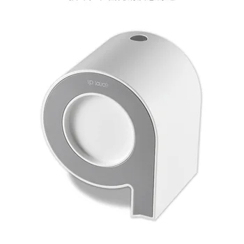 

Hanging Rack Waterproof Bathroom Storage ABS Toilet Paper Holder Punch Free Home Hotel Ring Shape Wall Mounted Moisture Proof