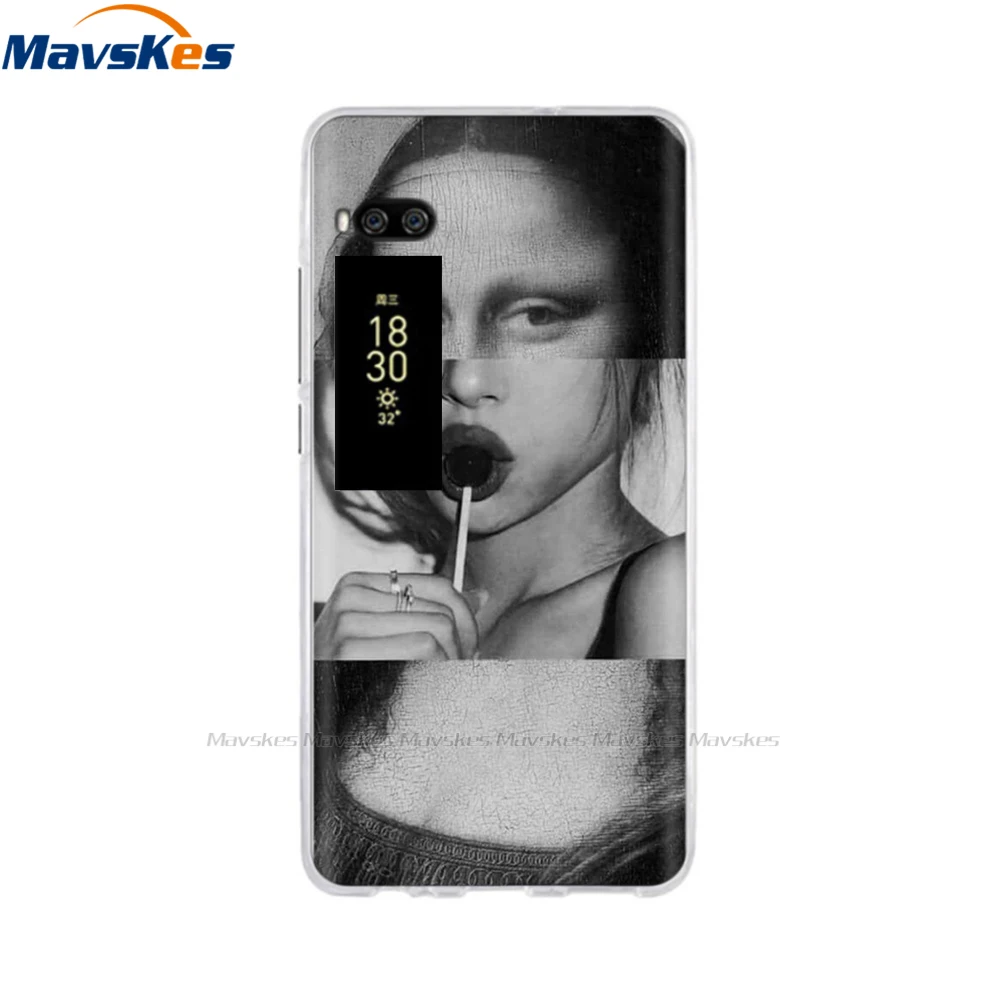 meizu phone case with stones back Phone Case for Meizu Pro 7 Plus Soft Case for Meizu Pro 7 Plus 7Plus Pro7 Back Cover Fundas Coque for Meizu Pro7 Case Cover Capa meizu phone case with stones lock Cases For Meizu