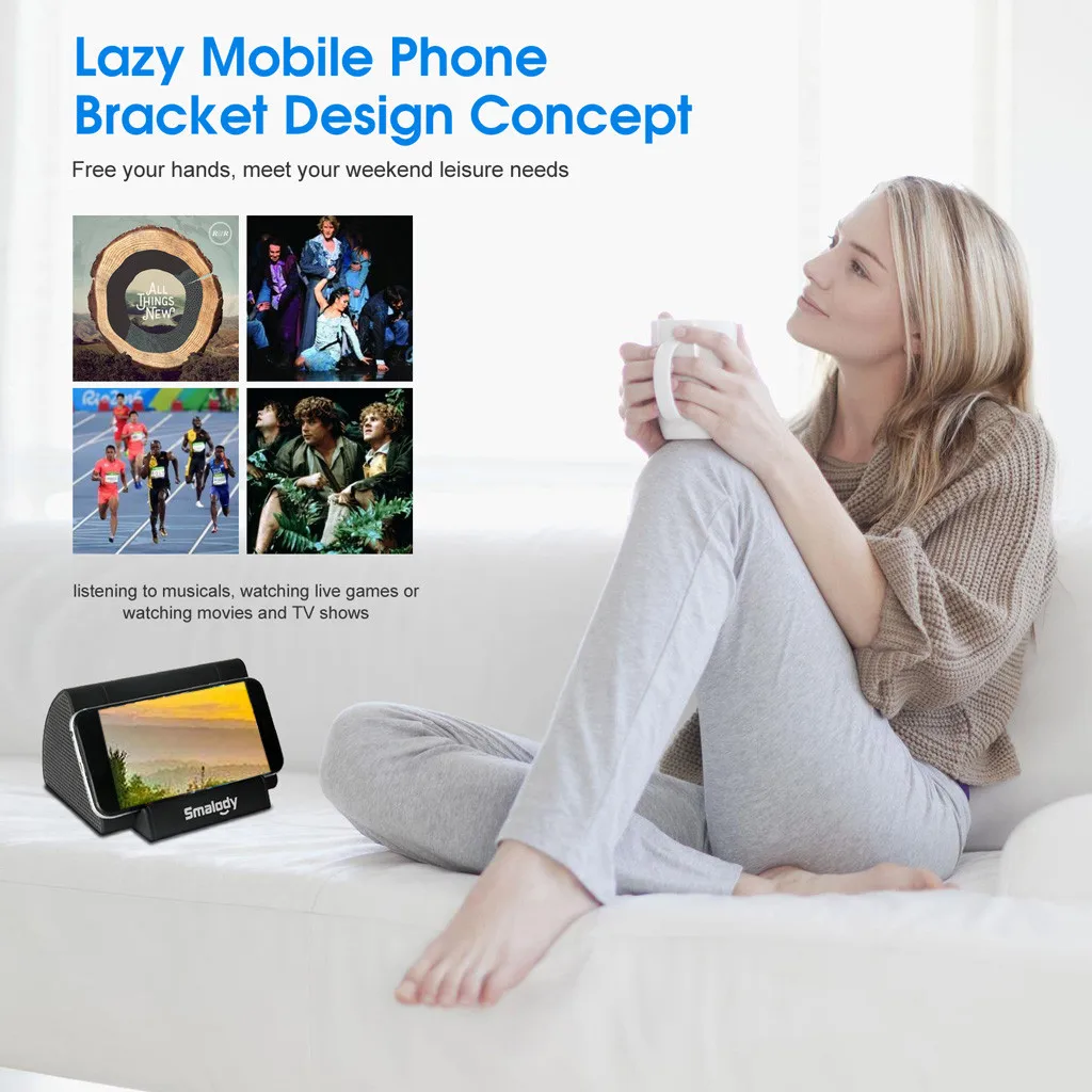 Creative Magic Wireless Sensor Amplifier Mini Smart Phone Supportmobile Loudspeaker Outdoor Audio Speakers Z906 | Электроника