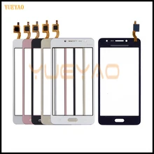 Para samsung galaxy j2 tela sensível ao toque j2 prime g532 SM-G532F g532f sensor de painel digitador display frontal lente vidro