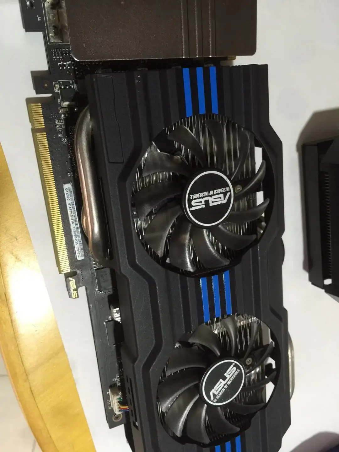Видеокарты ASUS GTX970 4G 256Bit GDDR5 б/у 90% новый | Компьютеры и офис