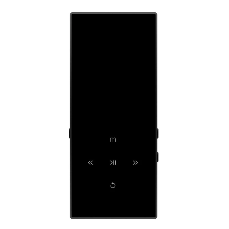 Bluetooth 4,2 сенсорный экран MP3-плеер встроенный 8G HIFI без потерь с Fm/Радио и громким динамиком(черный
