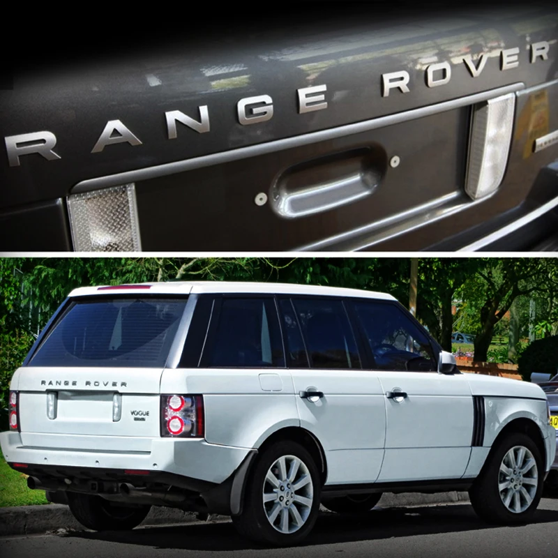 Пластиковая хромированная накладка на задний багажник багажника для Range Rover vogue L322 2003-2013
