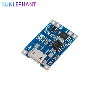 

5 pcs Micro USB 5V 1A 18650 TP4056 Lithium Battery Charger Module Charging Board With Protection Dual Functions 1A Li-ion