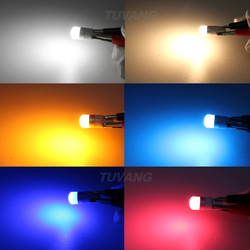 2x T10 W5W светодиодный светильник 3030 SMD 168 194 Габаритные фонари для автомобиля лампа