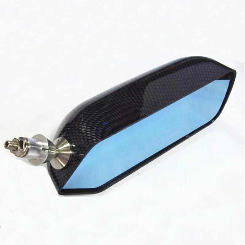F1 Стиль Наклейка на воду синее зеркало металлический кронштейн боковое зеркало левое и правое 2 шт с синим зеркалом