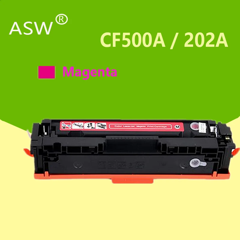 ASW совместимый с 202a CF500A цветной тонер картридж для HP Color LaserJet Pro M254 M254dw 254nw MFP M281cdw