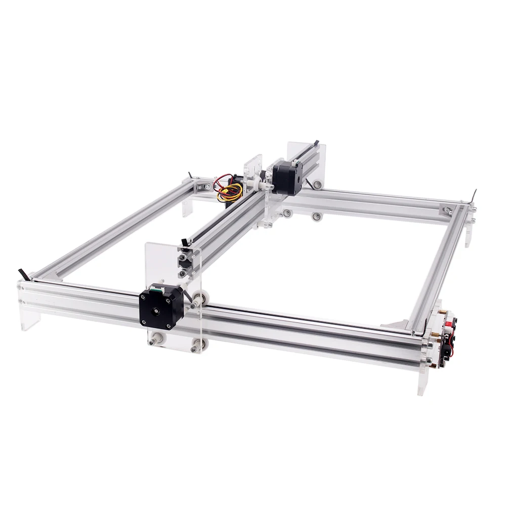 500*400mm GRBL 1.1f CNC Laser Engraver 40W Wood Engraving Machine 12V 5A 2-Axis Laser Cutting Printing Etched Cautery CNC6550