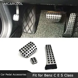 Car Foot Pedal At Mt For Mercedes Benz C C Class W202 W203 W204 W205 W206  Accelerator Brake Stainless Steel Non-slip Pedal Cover - Pedals - AliExpress